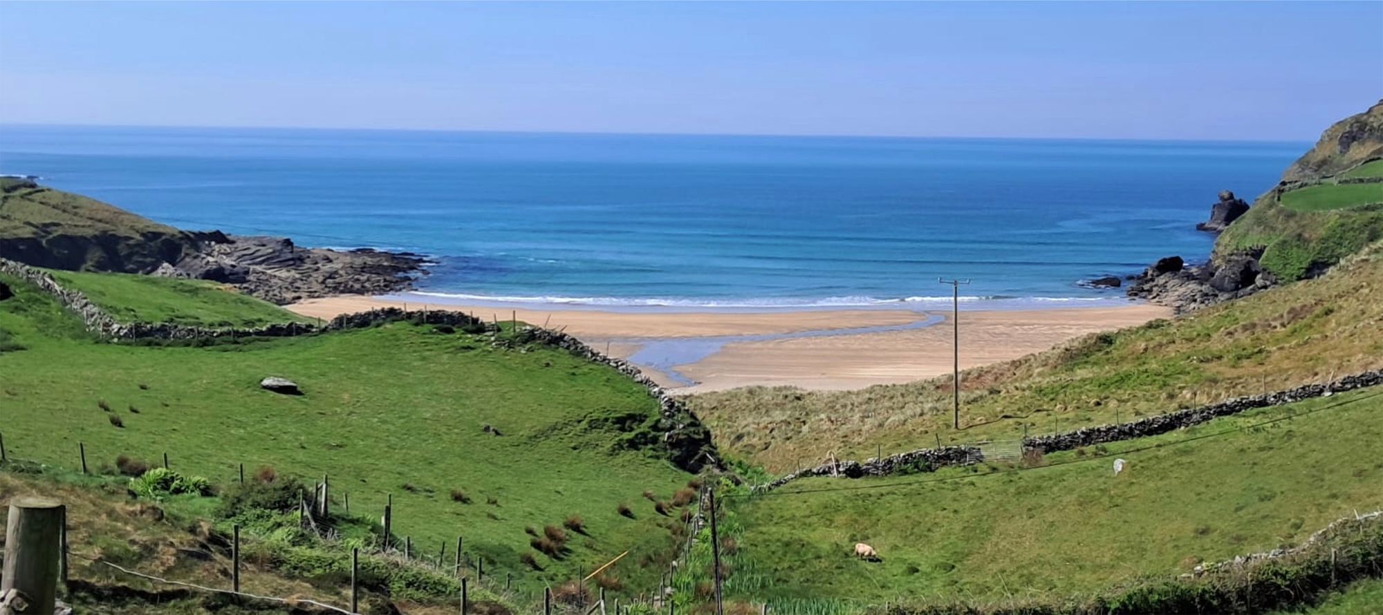 Muckross Surf Beach - Donegal, Ireland walking tours with DanyGal Tour Guides in English and Italian