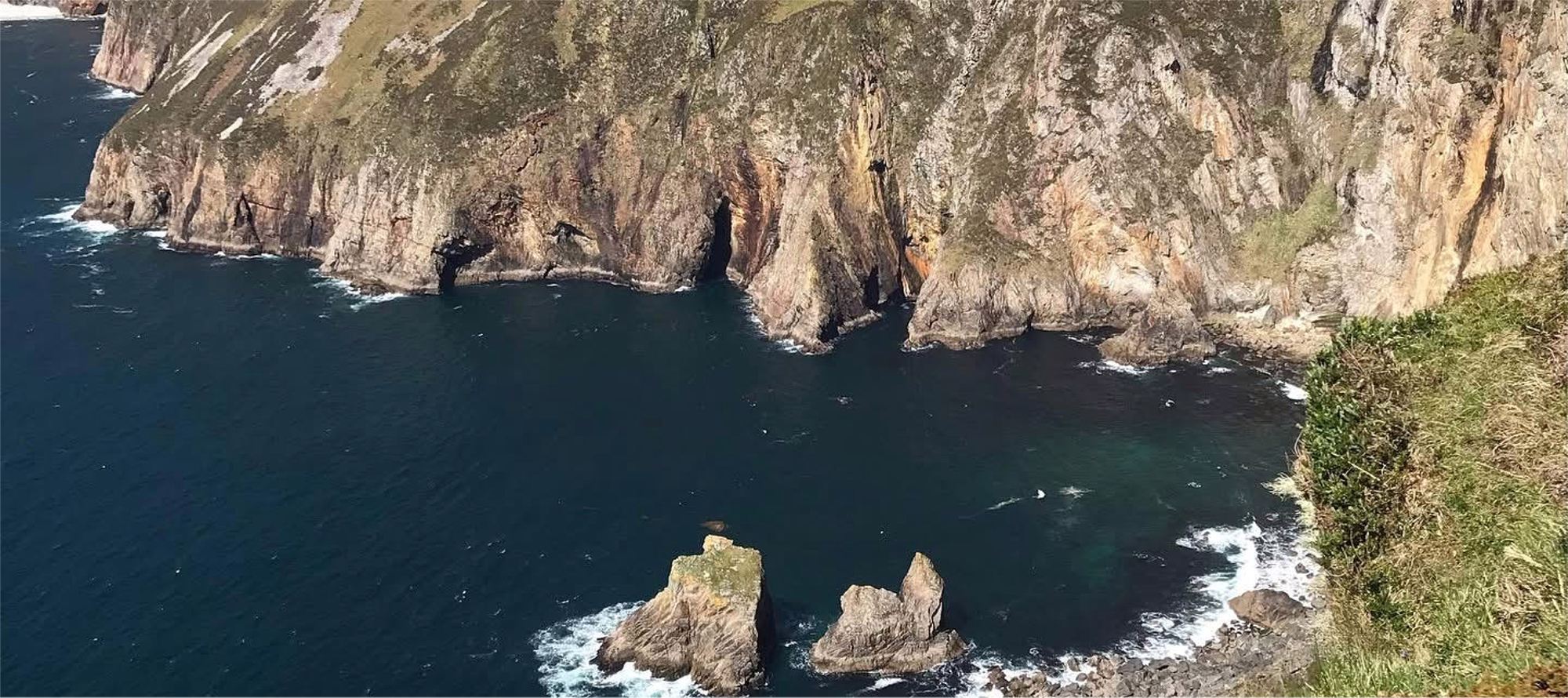 Slieve League cliffs - Donegal, Ireland walking tours with DanyGal Tour Guides in English and Italian