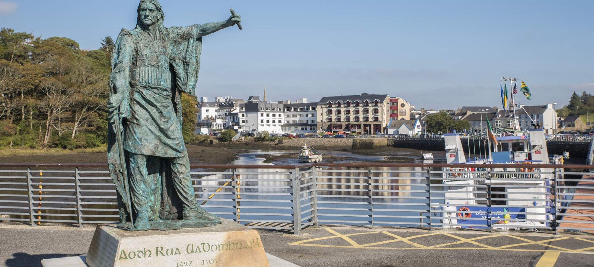 Red Hugh O'Donnell Statue, Donegal Town Walking Tour with DanyGal, Ireland