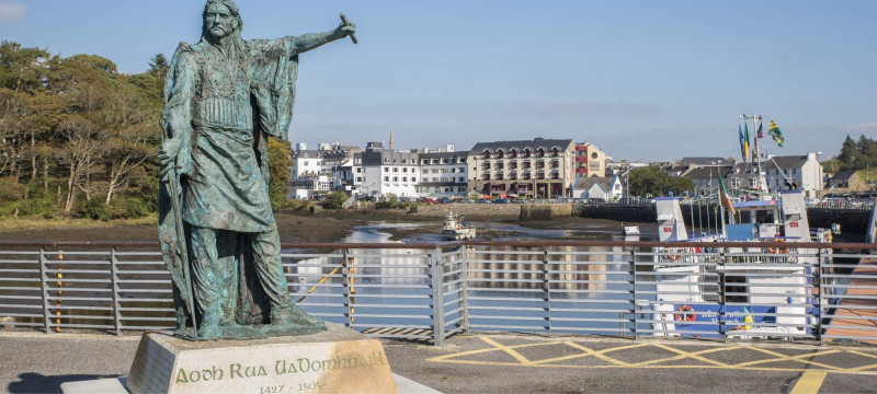 Red Hugh O'Donnell Statue, Donegal Town Walking Tour with DanyGal, Ireland